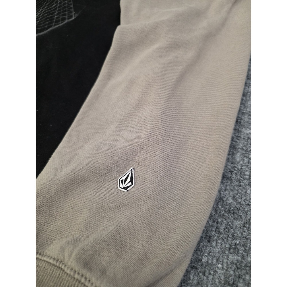 Volcom Hoodie Sweatshirt Mens Large Pullover Graphic Logo Skate Streetwear - Picture 3 of 9